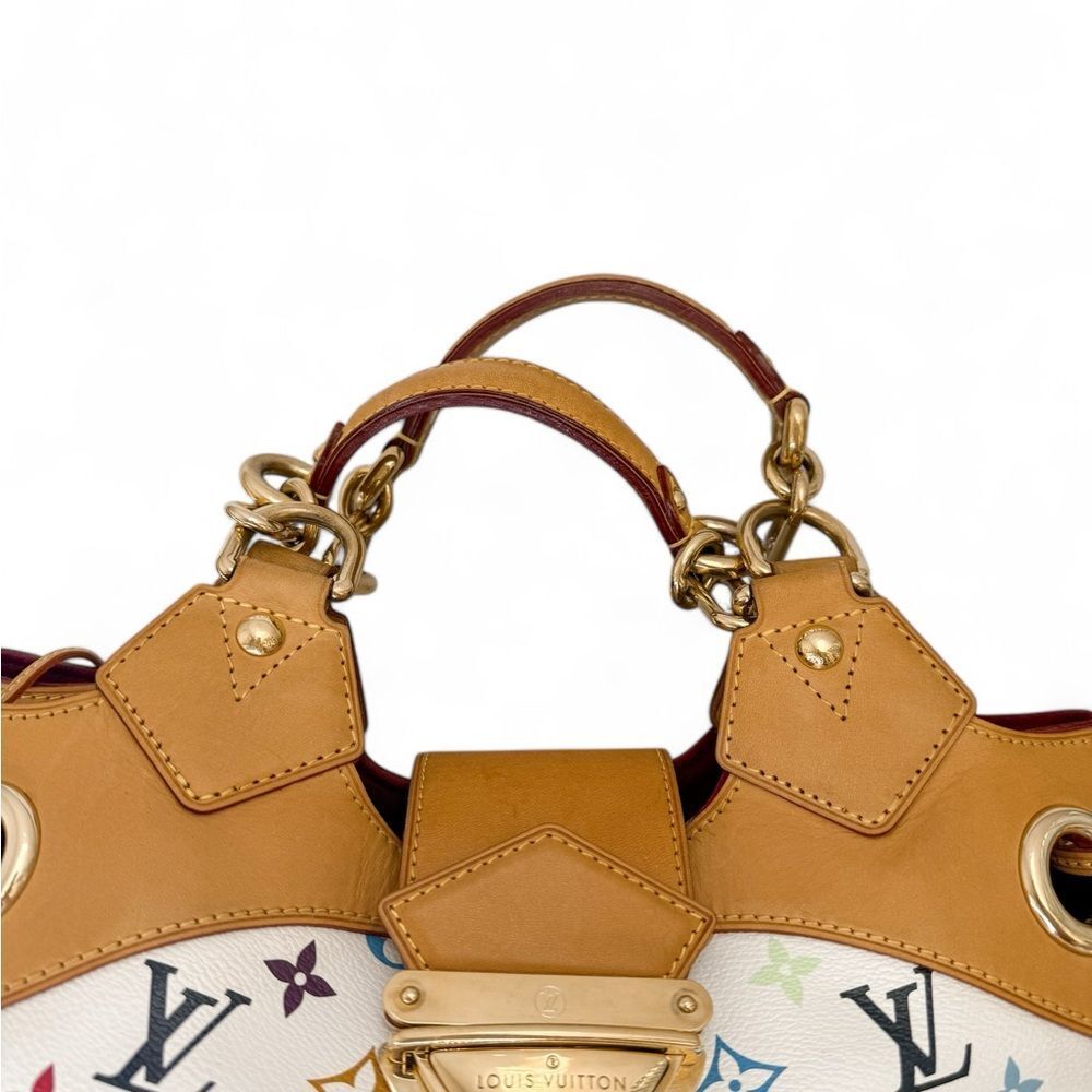 LOUIS VUITTON Murakami White Multicolor Ursula Bag - Picture 7 of 15